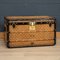 20th Century Woven Canvas Trunk from Louis Vuitton, Paris, 1900s 2