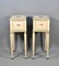 Mid-Century French Craquelure Bedside Cabinets, Set of 2 10