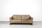 Vintage Scandinavian Modern Leather & Oak Sofa, 1970s, Image 1