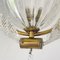 Lámpara de techo de cristal de Murano al estilo de Barovier & Toso, Imagen 7