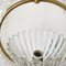 Lampada da soffitto in vetro di Murano nello stile di Barovier & Toso, Immagine 8