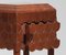 Mueble de almacenamiento francés Art Déco de madera de cedro tallada, años 30, Imagen 5