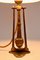 Jugendstil Table Lamp or Sconce in Brass, Austria, 1910s 5
