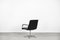 Vintage German Modern Black Leather Delta 2000 Office Chair from Wilkhahn, 1968, Image 4