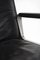 Vintage German Modern Black Leather Delta 2000 Office Chair from Wilkhahn, 1968, Image 7