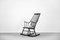 Vintage Swedish Wooden Black Grandessa Rocking Chair by Lena Larsson for Nesto, 1960s, Image 3