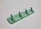 Mid-Century Plastic Green Wall Hook, Italy, 1950s, Image 5