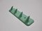 Mid-Century Plastic Green Wall Hook, Italy, 1950s 6