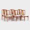 Danish Dining Chairs in Teak by Henning Sørensen, Set of 6 2