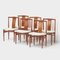 Danish Dining Chairs in Teak by Henning Sørensen, Set of 6 1