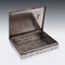 20th Century Royal Solid Silver & 18k Gold Cigar Box from Cartier, 1956, Image 22