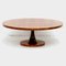 Italian Coffee Table in Rosewood and Bronze by Angelo Mangiarotti for Bernini, Image 3