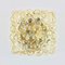 Mid-Century Amber Bubble Ceiling Lamp or Sconce by Helena Tynell for Limburg, Germany, 1970s, Image 1