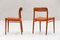 Model 75 Dining Chairs by Niels O. Møller for J.L. Møller, Denmark, 1950s, Set of 6 9