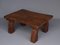 Mid-Century Brutalist Coffee Table in Solid Wood, Image 13