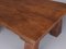 Tavolino da caffè brutalista Mid-Century in legno massello, Immagine 9