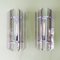 Italian Smoked & Clear Glass Sconces in Style of Veca, 1970s, Set of 2, Image 1