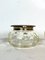 Italian Silver Plated and Blown Murano Glass Bathroom Set, 1940s, Set of 7 8