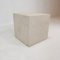 Italian Travertine Pedestal or Side Table, 1980s, Image 10