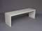 Minimalist Grey Lacquered Bench, 1960s 7