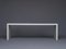 Minimalist Grey Lacquered Bench, 1960s 1