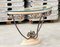Console Table in Patinated Iron and Crystal, Image 12