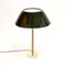 Senator Table Lamp in Brass and Leather by Lisa Johansson-Pape for Orno, 1950s 4
