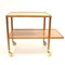 Mahogany Serving Cart by Josef Frank for Svenskt Tenn, 1980s, Image 6