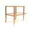 Mahogany Serving Cart by Josef Frank for Svenskt Tenn, 1980s, Image 8