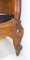 Cama francesa Luis XV antigua de nogal, Imagen 8