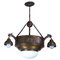 Antique Brass Ceiling Lamp, 1900s 1