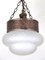 Antique Hanging Ceiling Lamp in Brass, 1900s, Image 2