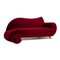 Red Velvet Two-Seater Couch by Bretz Gaudi 6