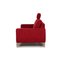 Red Fabric Three-Seater Cocoon Couch by Willi Schillig 10