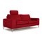 Red Fabric Three-Seater Cocoon Couch by Willi Schillig 7