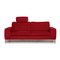 Red Fabric Three-Seater Cocoon Couch by Willi Schillig, Image 1