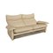 Cream Leather Three Seater Laaus Couch, Image 3