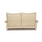 Cream Leather Three Seater Laaus Couch 9