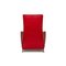 Red Leather DS 264 Armchair from de Sede 8