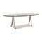 Table Basse en Verre et Argent par Rolf Benz 1