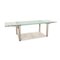 Glass Silver Dining Table with Function by Ronald Schmitt 3