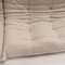 Togo Boucle Modulares Sofa in Weiß von Michel Ducaroy für Ligne Roset, 5er Set 10