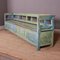 Large Austrian Painted Bench with Storage, Image 1