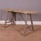 French Scrubbed Trestle Table 1