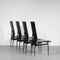 Italian Dining Chairs by Giancarlo Vegni for Fasem, 1980s, Set of 4 3