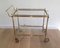 Brass Serving Trolley, 1940s 2