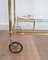 Brass Serving Trolley, 1940s 5