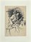 Georges Gobo, retrato, dibujo original en tinta china, 1903, Imagen 2