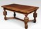 Draw-Leaf Refectory Table in Oak, Image 1