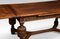 Draw-Leaf Refectory Table in Oak, Image 5
